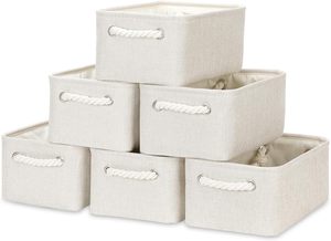 Lưu trữ nhỏ giỏ cho kệ thiết lập của vải lưu trữ thùng cho tổ chức Linen ráp Organizer Closet Vườn Ươm - Product Image 2