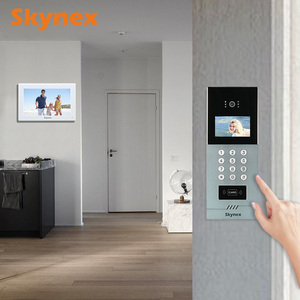 OEM ODM Fabricación Fábrica Venta Directa Muti-Función Inteligente Barato Video Interphone IP Sistema de intercomunicación para el apartamento - Product Image 5