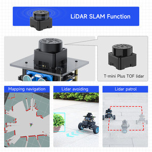 AI Vision Micro ROS Selbst ausgleichende Roboterauto-APP-Steuerung mit TOF LiDAR-und IMU-Sensor unterstützung ROS2 Humble - Product Image 4