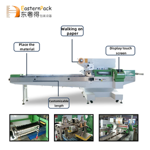 Sistema informatico di controllo automatico cuscino bag alimentazione apple mirtillo panificio pane macchina imballatrice chocolate bar confectioner