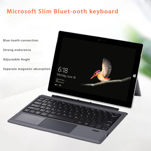 微软表面Pro/go专用蓝牙键盘触摸无线键盘带触摸板 - Product Image 2