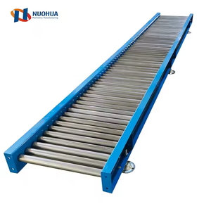 Factory Best Unpowered Steel Gravity Roller Conveyor <strong>System</strong> for <strong>Loading</strong> and <strong>Unloading</strong> the Cargo - Product Image 1