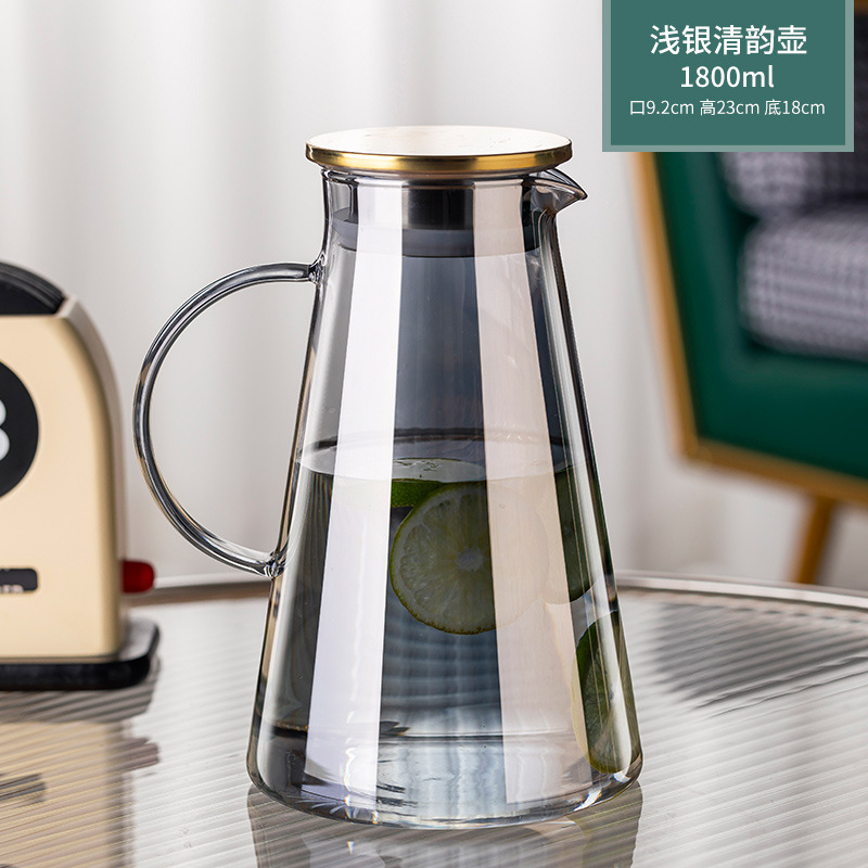 Théière Qingyun argent clair 1800ml
