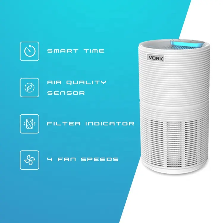 건강 홈 전기 기기 장비 중국 공급 업체 핫 세일 제품 PM2.5 와이파이 공기 청정기 홈