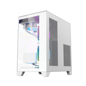 Ruix Fish Tank Mini Vista completa Vista al mar Gaming PC I7 Estuche de montaje ATX Estuche para juegos Escritorio Micro ATX Gabinete para computadora - Product Image 2