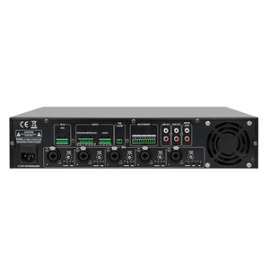 <strong>2</strong> Zone <strong>Output</strong> 5 Mic <strong>Input</strong> <strong>Amplifier</strong> with Phantom Power DC24v 60w 120w 240w 8ohm 100v pa Priority Mixer <strong>Amplifier</strong>