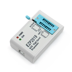 Neuankömmling EEPROM 25 Flash-Bios-Chip EZP2019 eprom USB-Programmierer mit 5 Adaptern Hochgeschwindigkeits-USB-SPI-Programmierer unterstützt 24 25 93