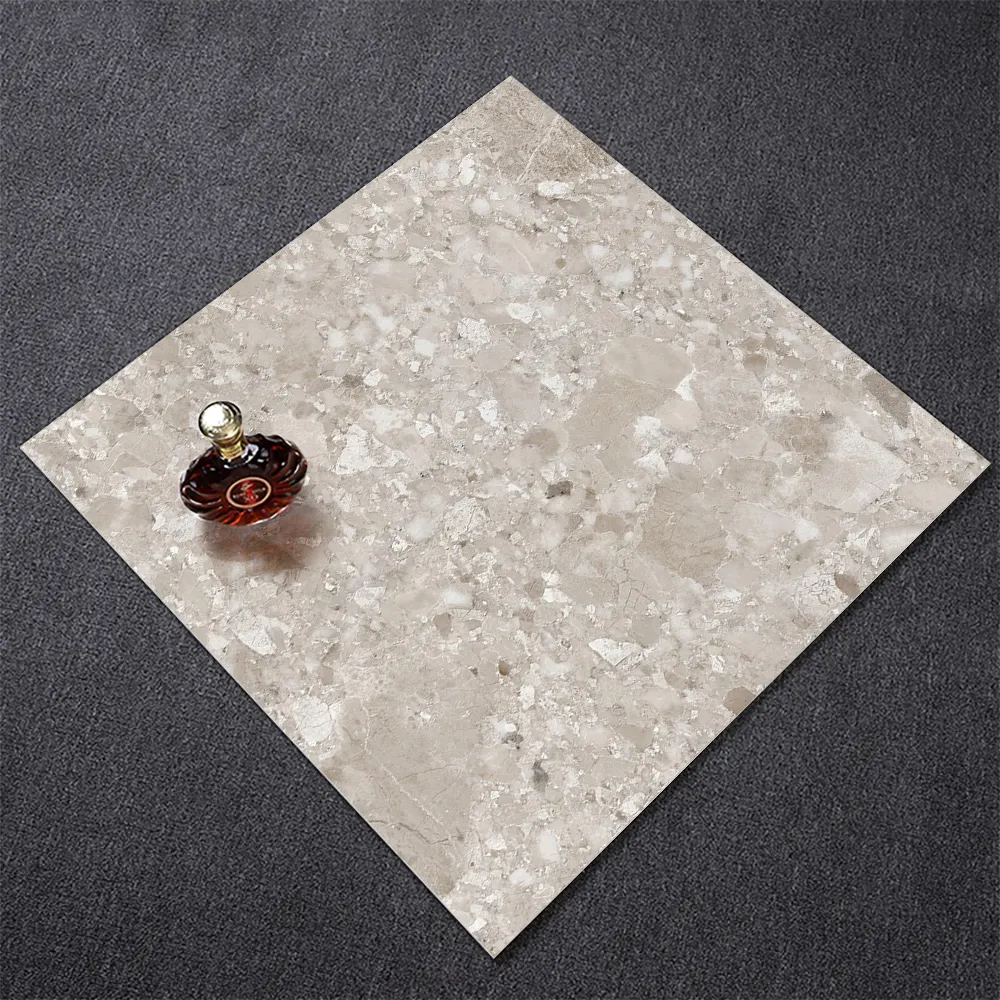 Baohua di alta qualità a buon mercato prezzo ceramica Terrazzo piastrelle per pavimenti 600x600mm per ufficio sala da costruzione materiali porcellana piastrelle per pavimenti