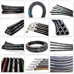 Hydraulic <strong>Hose</strong> High Quality Steel Wire EN853 <strong>1SN</strong> 2SN 3/8 Inch Braided High Pressure Rubber Hydraulic <strong>Hose</strong>