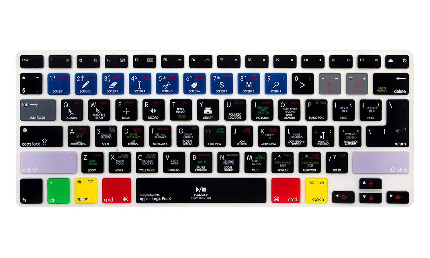 Logic Pro X-multicolore