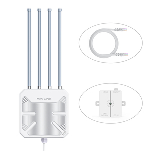 Wavlink AX3000 Dual Band Outdoor Access Point New WiFi6 802.11ax 600Mbps on 2.4GHz &amp; <strong>5GHz</strong> 1x10/1 Mesh Router WAN Port Interface - Product Image 1