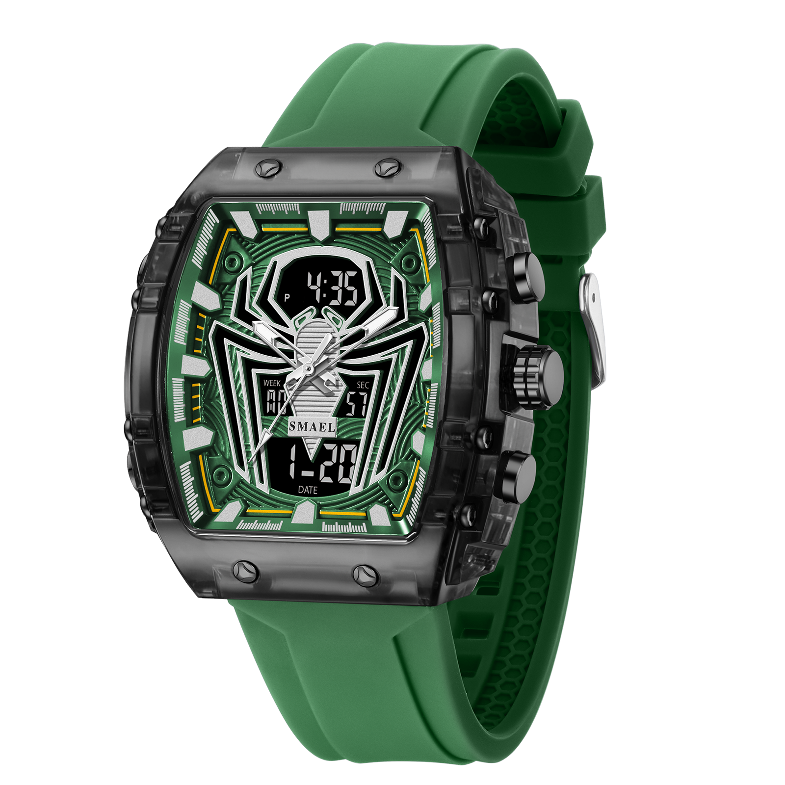 สีเขียว