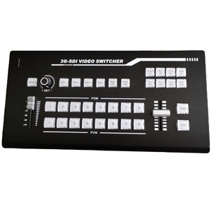 Mezclador de conmutación de vídeo multiformato, para ZOOM, Youtube, estudio de transmisión en vivo, 8 canales, SDI-H, DMI, audio y vídeo - Product Image 3