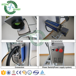 Laser CO2 tempo di volo numero lettera data di scadenza codice macchina per marcatura per barile di bottiglia di acqua in vetro di plastica PET - Product Image 4
