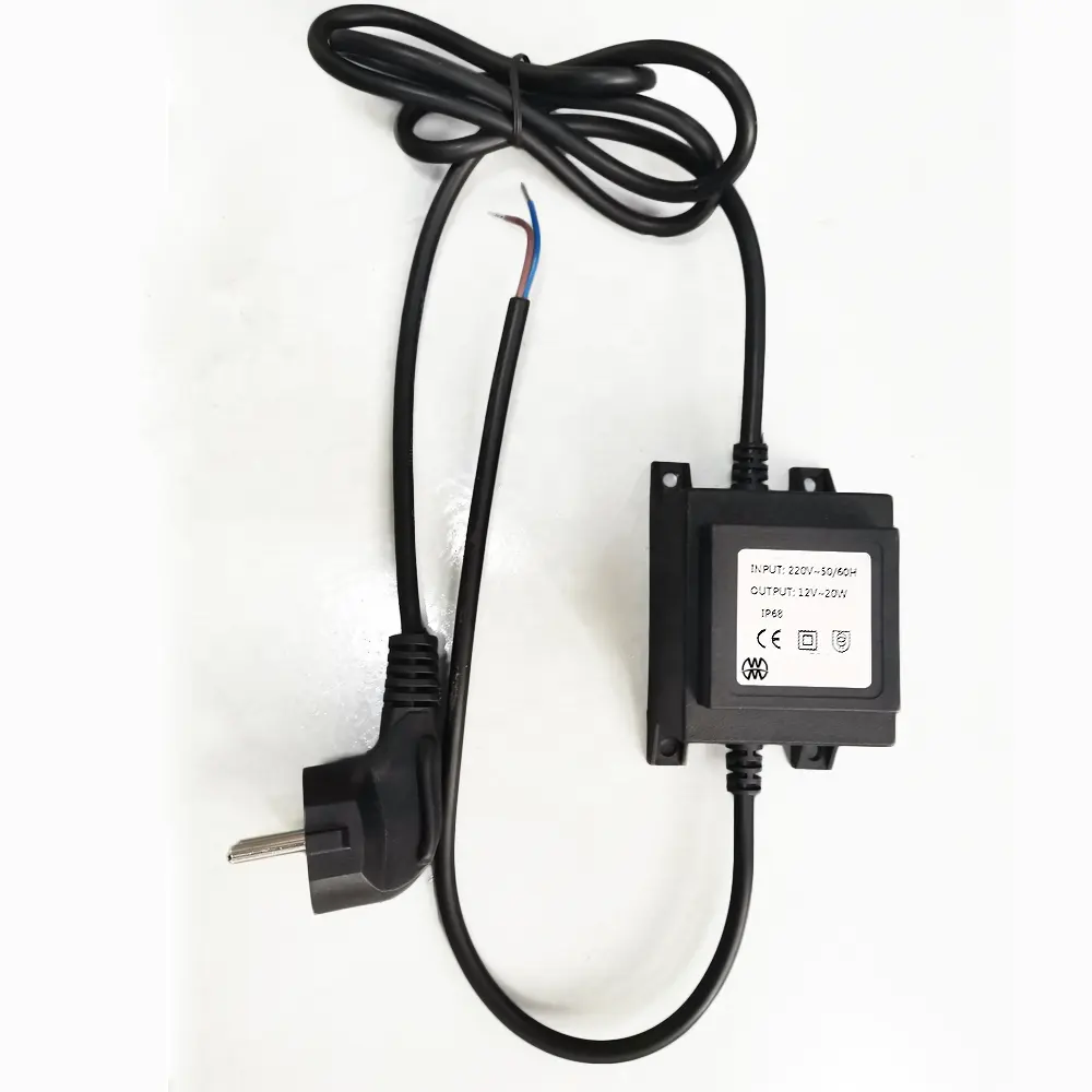 IP65 12V 30W 60W 105W Safety Outdoor Transformer for garden light system