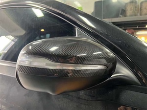 Cho Mercedes Benz GLe GLS Class W167 x167 OEM phong cách khô sợi Carbon gương Bìa thay thế <span class=keywords><strong>Side</strong></span> gương Bìa 2 cái 2020-2024 - Product Image 6