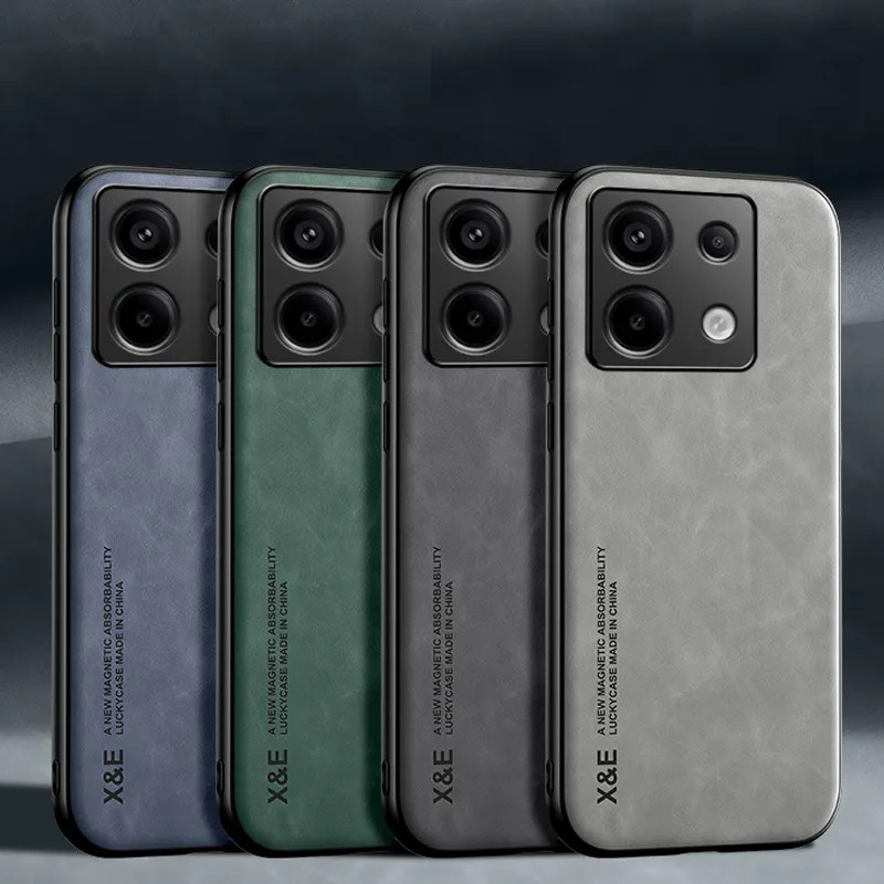 Đối Với Xiaomi Redmi Lưu Ý 13 Pro Cộng Với 5G Note13 Cover Quay Lại Máy Ảnh Bảo Vệ Chống Sốc Da Cừu Da Coque Điện Thoại Bán Buôn Trường Hợp