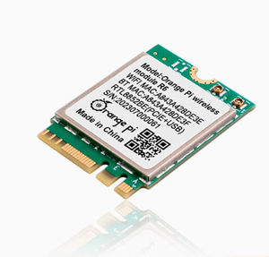 Orange Pi 5 Plus scheda di sviluppo Plug-and-Play RTL8852BE R6 Chip WiFi6 Dual Band 2.4GHz 5GHz 1201Mbps velocità M.2 E-Key