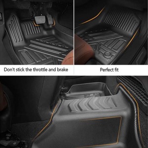 Xiangta Fashion 3D Tpe Anti Slip Car Floor Mat Tpe Car Carpet Mat Making Machine Waterproof Rubber for Byd <strong>Tang</strong> - Product Image 4