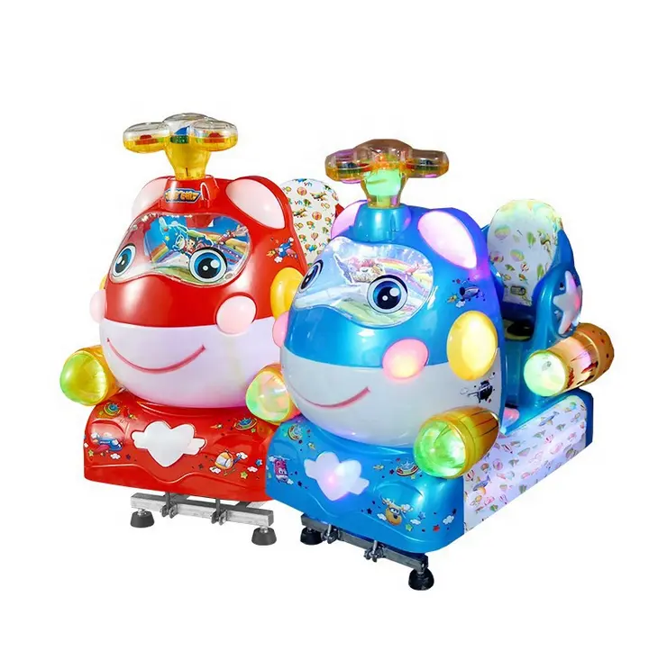 Hot sale game park use coin operated lovely Peter Pan kiddy ride machine