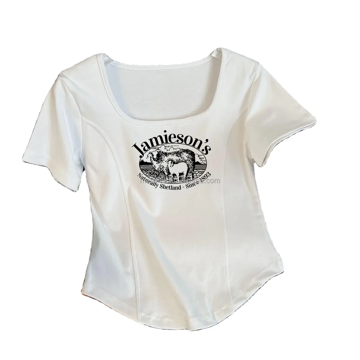 Camiseta de secado rápido redonda de algodón puro 100% con logotipo personalizado al por mayor camiseta de publicidad cultural Camiseta de manga corta