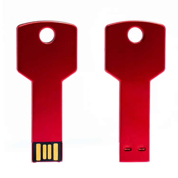 Пользовательские USB металлическая палка форма ключа 4 ГБ 8 ГБ usb флэш-накопитель 16 Гб Пэн-накопитель карта памяти Флешка 32 Гб 64 Гб Память usb u диск большой палец