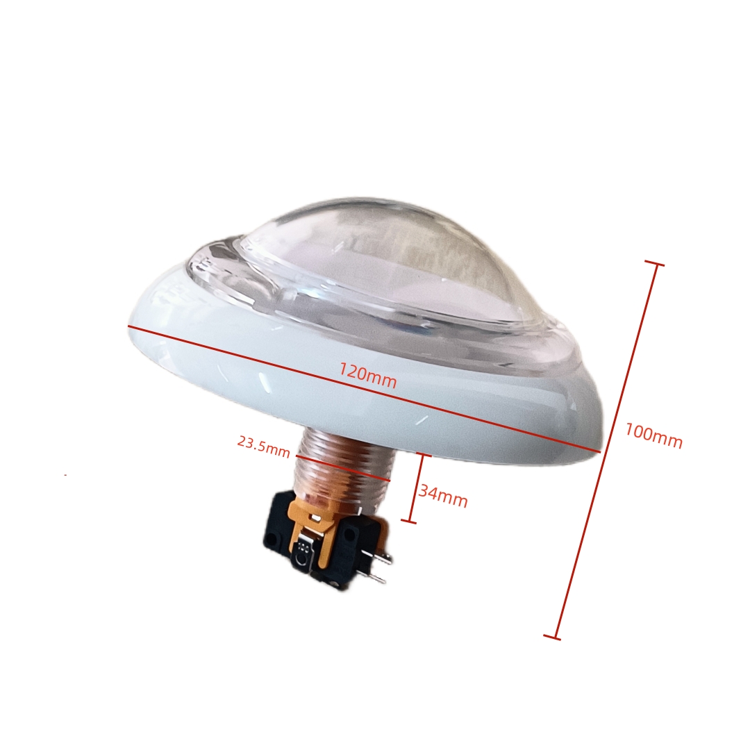 White LED btton