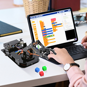 ACEBOTT ESP32 Programmier bares Roboterarm-Car-Kit für Arduino Smart Robot Car-Set zum Erlernen von Bildungs automatisierung skits - Product Image 5