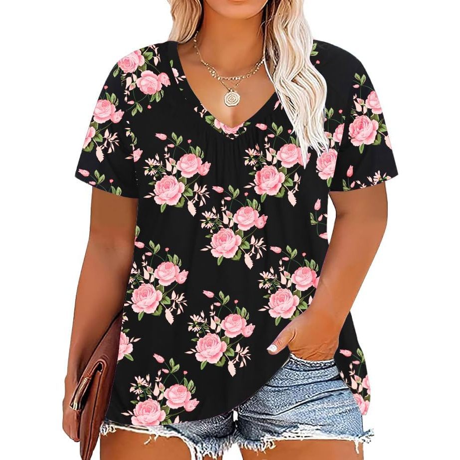 Rose fleuri