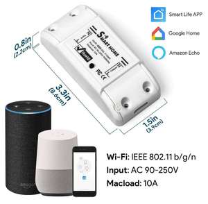 Tuya Smart WiFi RF433 Vorhangschalter-Modul für Elektrische Rollo-Motor-Fernbedienung – Kompatibel mit Alexa und Google Home - Product Image 2