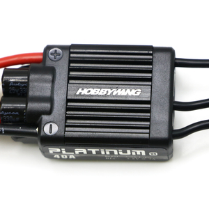 Hobbywing Platinum 40A V4 Brushless Electronic Speed Controller ESC for <strong>RC</strong> Drone <strong>Heli</strong> <strong>FPV</strong> Multi-Rotor - Product Image 5