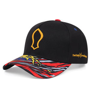 Gorras de béisbol de 5 paneles para exteriores, logotipo bordado en 3D personalizado, sombrero deportivo estructurado con ala curva, calle deportiva, Unisex, cuatro estaciones - Product Image 1