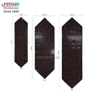 64-Zoll-LED-7-Segment-Anzeige für sieben Teile benutzer definierte LED-Anzeige 7-Segment-LED-Modul