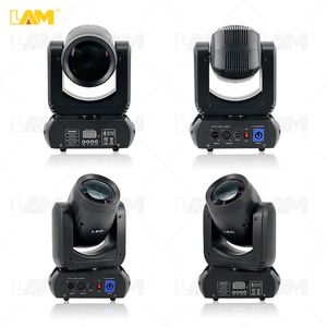 150W Mini DMX Disco LED Iluminación de escenario Haz afilado Cabezas móviles Gobo Spot para DJ Party Lyre Modo de control de iluminación de escenario DMX512 - Product Image 4