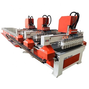 建筑材料店用多门式主轴3d木质数控雕刻切割路由器 - Product Image 1