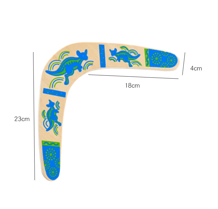 Azul boomerang