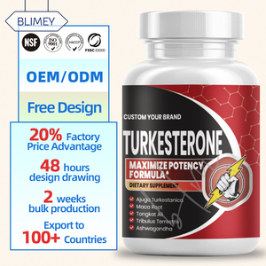 Özel etiket spor salonu kurtarma yalın kas büyüme turkesteron kapsül takviyesi - Product Image 1