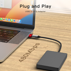 ULUTK tip C OTG USB tip-c seyahat adaptörü kablosu adaptörü USB C USB CF OTG adaptörü - Product Image 3