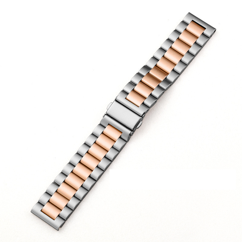 Argent avec Rose-Deux tons