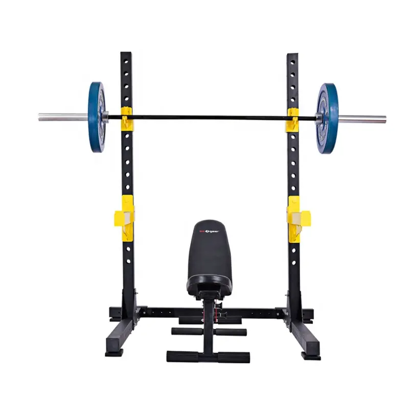 Bodybuilding Fitness Multifunktion ales Power Cage Gym Übungs training halbes Squat Rack
