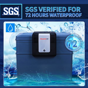 หลักฐานไฟไหม้กันน้ำ A4โฟลเดอร์แฟ้มความปลอดภัยกล่องความปลอดภัยทนไฟปลอดภัยกล่องเอกสารที่มีรหัสผ่านล็อครหัส (2037D) - Product Image 3