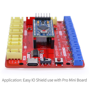 OPEN-SMART Easy IO Shield Kit Easy-plug colorato XH 2.54mm sensore di espansione con Pro Mini scheda/cavo USB per Arduino