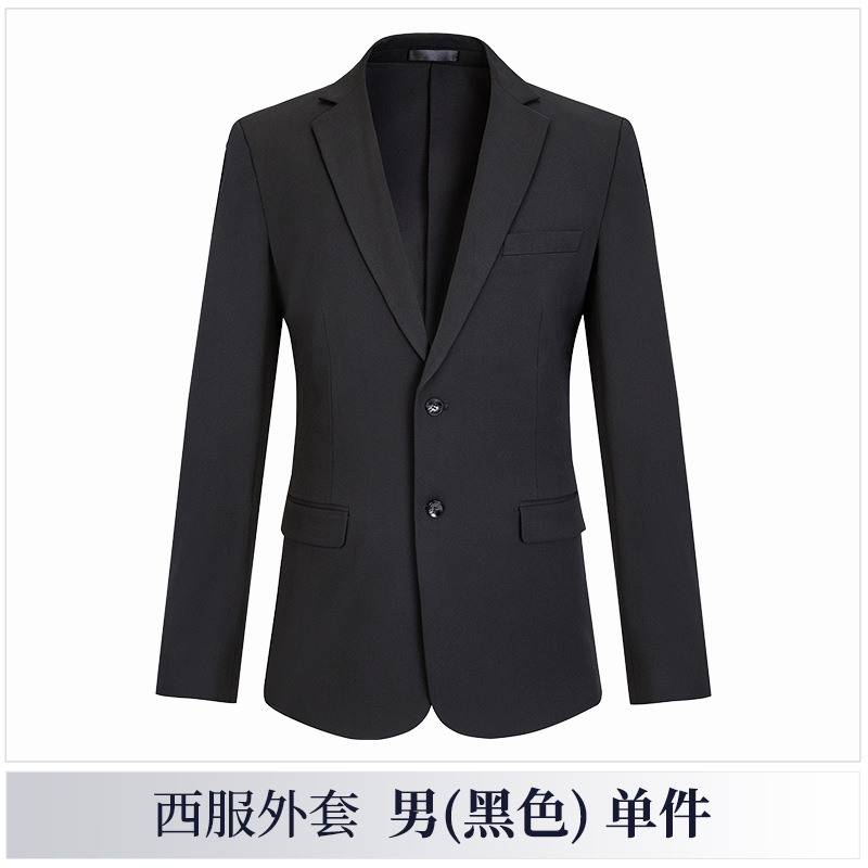 black suit