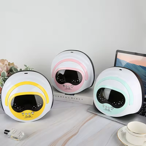 168W UV LED Nail lampada luce UV più veloce UV per Gel smalto con 4 timer Auto sensore Nail Dryer con schermo LCD per salone e uso domestico - Product Image 2