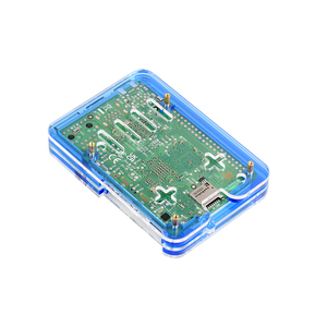 Aismartlink unterstützt die Installation des offiziellen aktiven Kühlers, des transparenten und blauen Acryl gehäuses für Raspberry Pi 5 - Product Image 3