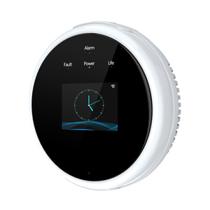 Tuya Smart Life WiFi Gasleck detektor Sensor ABS Kunststoff 80dB Alarm vor Ort Erdgas erkennung für das Hauss icherungs system - Product Image 1