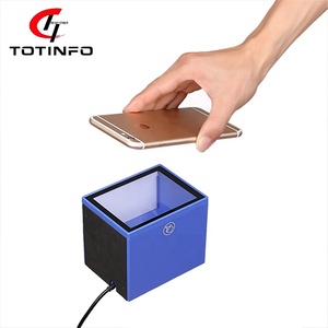 1D/2D/QR escáner de código de barras lector con interfaz USB para supermercado, tiendas POS