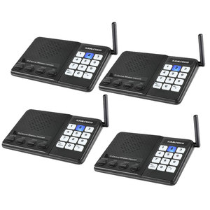 Sistema de intercomunicación extensible para casa de negocios, oficina, sistema de intercomunicación inalámbrico dúplex completo, intercomunicadores inalámbricos