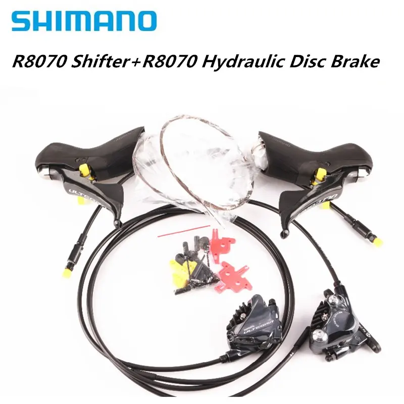 Shimano Ultegra Di2 R8070 ST-R8070 BR-R8070 ST-R785 BR-R8070 de freno de disco hidráulico de montaje 2x11 velocidad un par de palanca de freno
