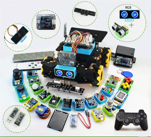 Telecomando intelligente scheda di sviluppo per auto Ar-duino telecamera a quattro ruote motrici controllo wireless auto intelligente OMNI-wheel - Product Image 4